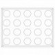 Stampo Pera Silicone Cm 40x30 Ø Mm 53 H 70 Ml 90 Pz 20