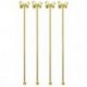 Palette Cocktail Fenicottero Cm 21,5 Conf 4 Pz, Inox, Rame