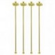 Palette Cocktail Fenicottero Cm 21,5 Conf 4 Pz, Inox, Rame