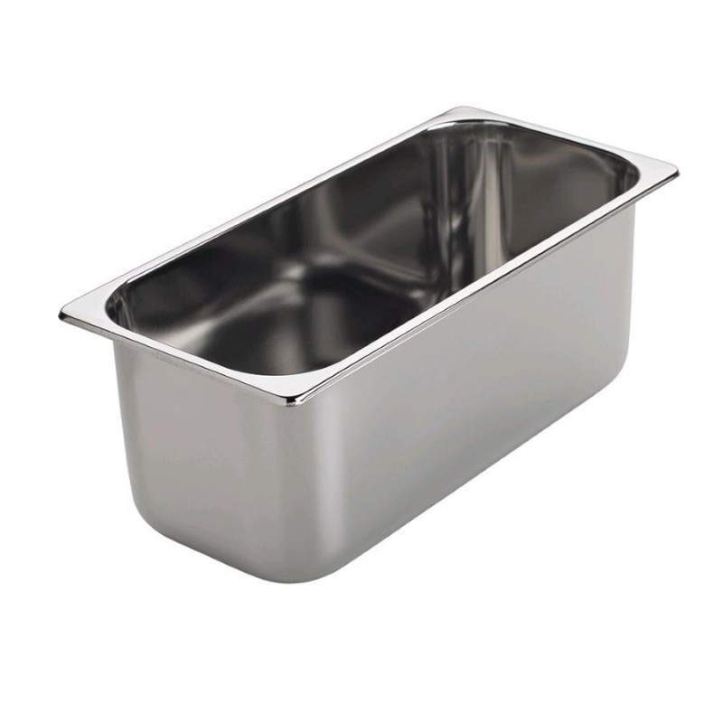 PADERNO bacinella per gelato Inox cm 26x16