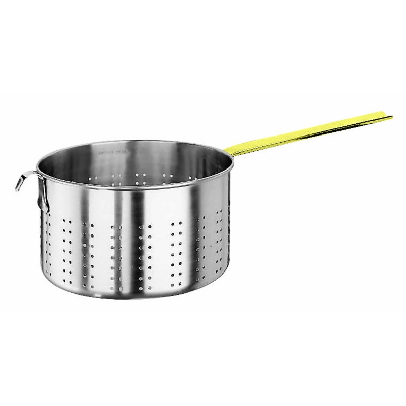 Colapasta Con Manico E Gancio Cm 20 Celiaci Inox