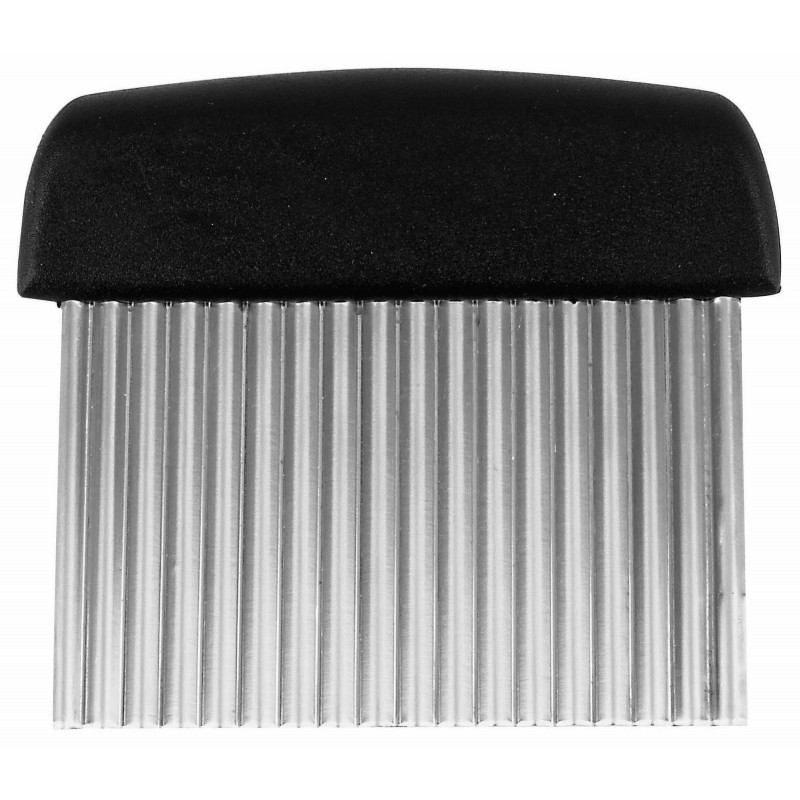 Tagliaverdure Ondulato Cm 11,5 Serie 48280 Inox Manico PP