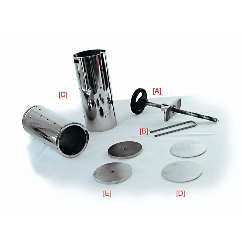 Pressapolipo Ø Cm 10,5 H 20,5 Inox