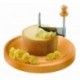Grattugia Formaggio Rotatoria Legno Inox PS Ø Cm 22 H 17