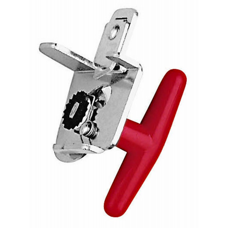 Apriscatole A Farfalla Cm 8X7 Acciaio Nichelato