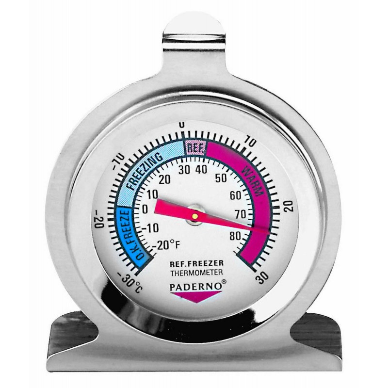 Termometro Frigo Ø Cm 6 Inox Range -29+27°C