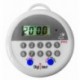 Timer Digitale Waterproof Ø Cm 8  IP65 Count Down 99M-99S