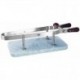 Ferma Prosciutto Base Marmo Inox Marmo Cm 24X45X15 Kg 10,3