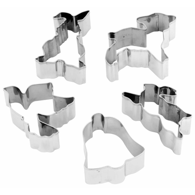 Set 5 Pz Tagliapasta Pasqua Inox