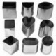 Set 9 Tagliapasta Per Praline Inox
