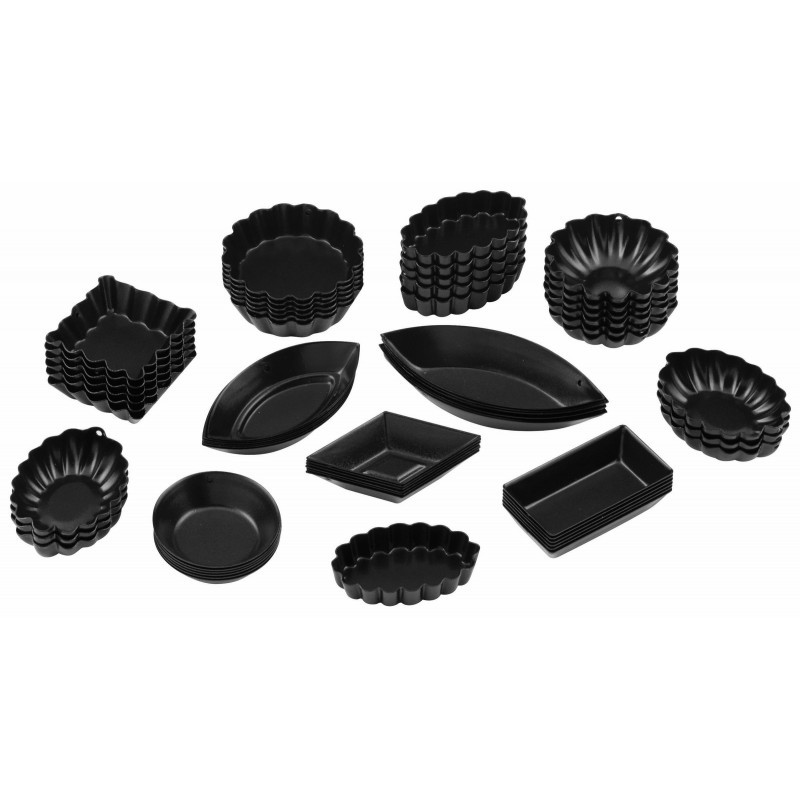 Scatola 60 Tartellette Assortite Antiaderente