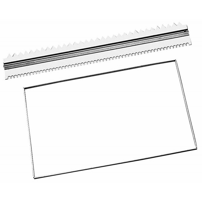Pettine Charlotte Con Telaio Inox