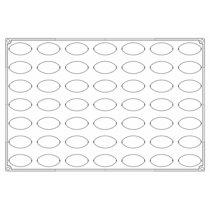 Stampo Quenelle Silicone