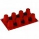 Stampo Babà Grande Silicone Cm 17,5X30 Gn 1/3 Ø Mm 55 H 60 Ml 97 Pz 8
