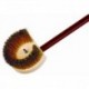Spazzola Orientabile Setole Ottone Base Legno