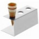 Porta Coni Gelato, 3 Posti Inox