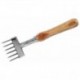 Rompighiaccio 6 Punte Cm 23 Inox Legno