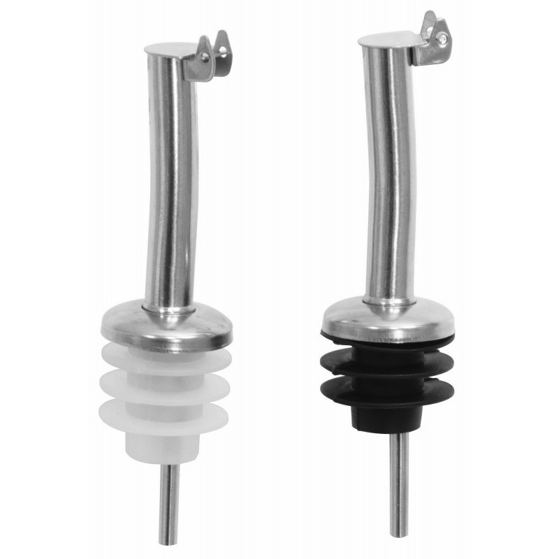 Set Tappi Versatori 2 Pz Inox, Plastica