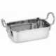 Mini-Tegame Cm 14,5X9,5 H 4,5 Lt 0,5 Inox