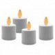 Set 4 Tea Light, Resina Ø 3,65 Cm - H 3,53