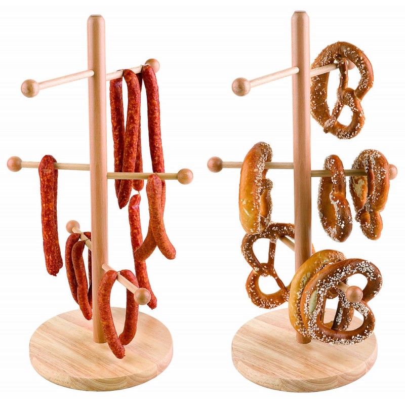 Reggi Salsiccie / Brezel Legno