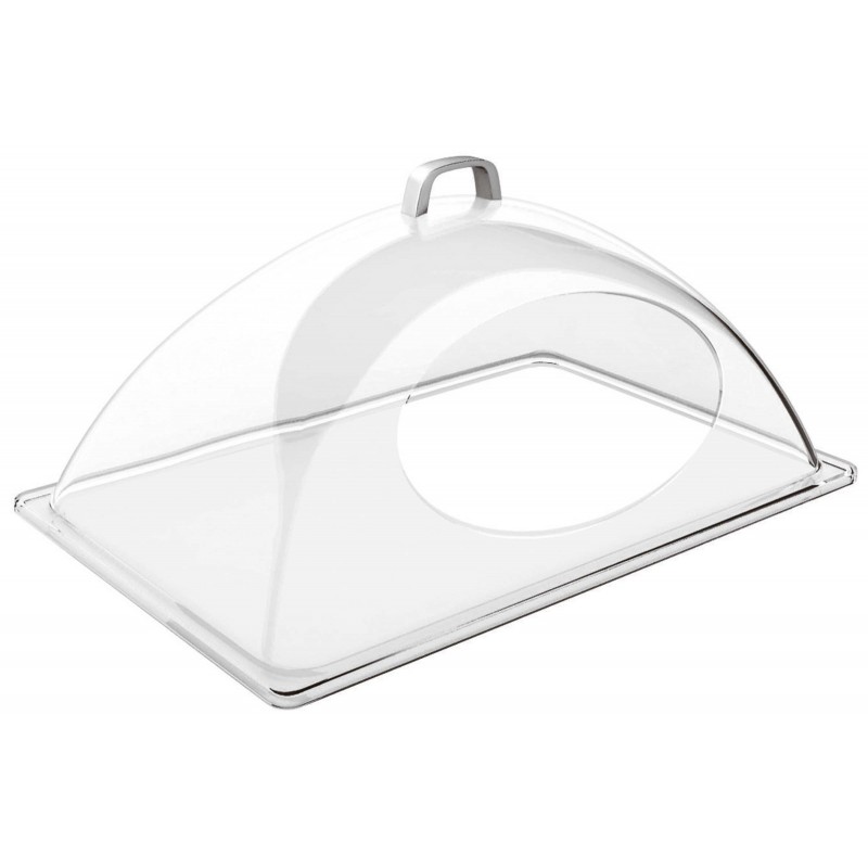 Coperchio Cupola Gn 1/2 Ricambio Buffet San Apertura Frontale